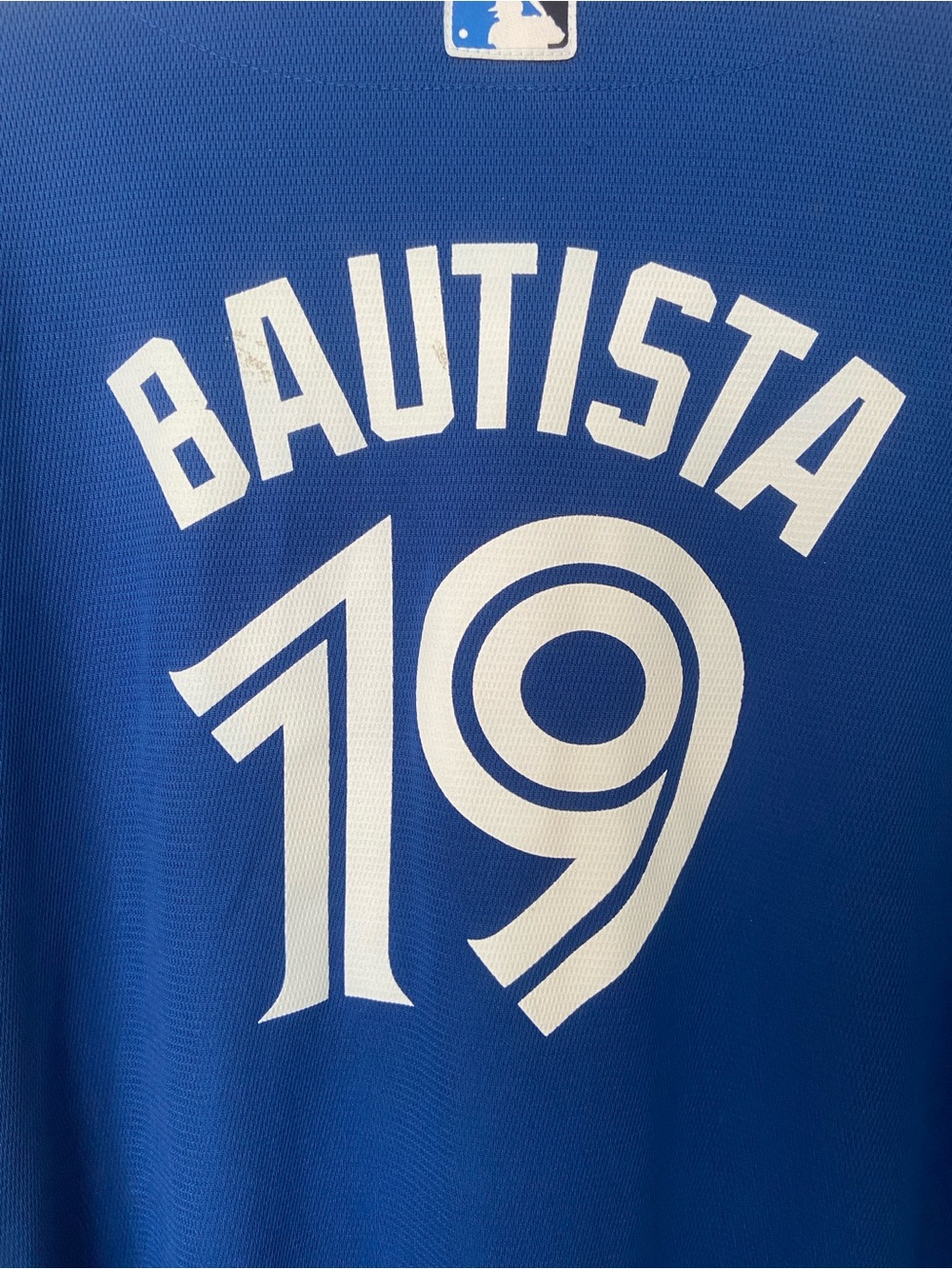 Toronto Blue Jays Jersey size Youth XL Majestic Official MLB Jose Bautista 19 - Picture 6 of 8